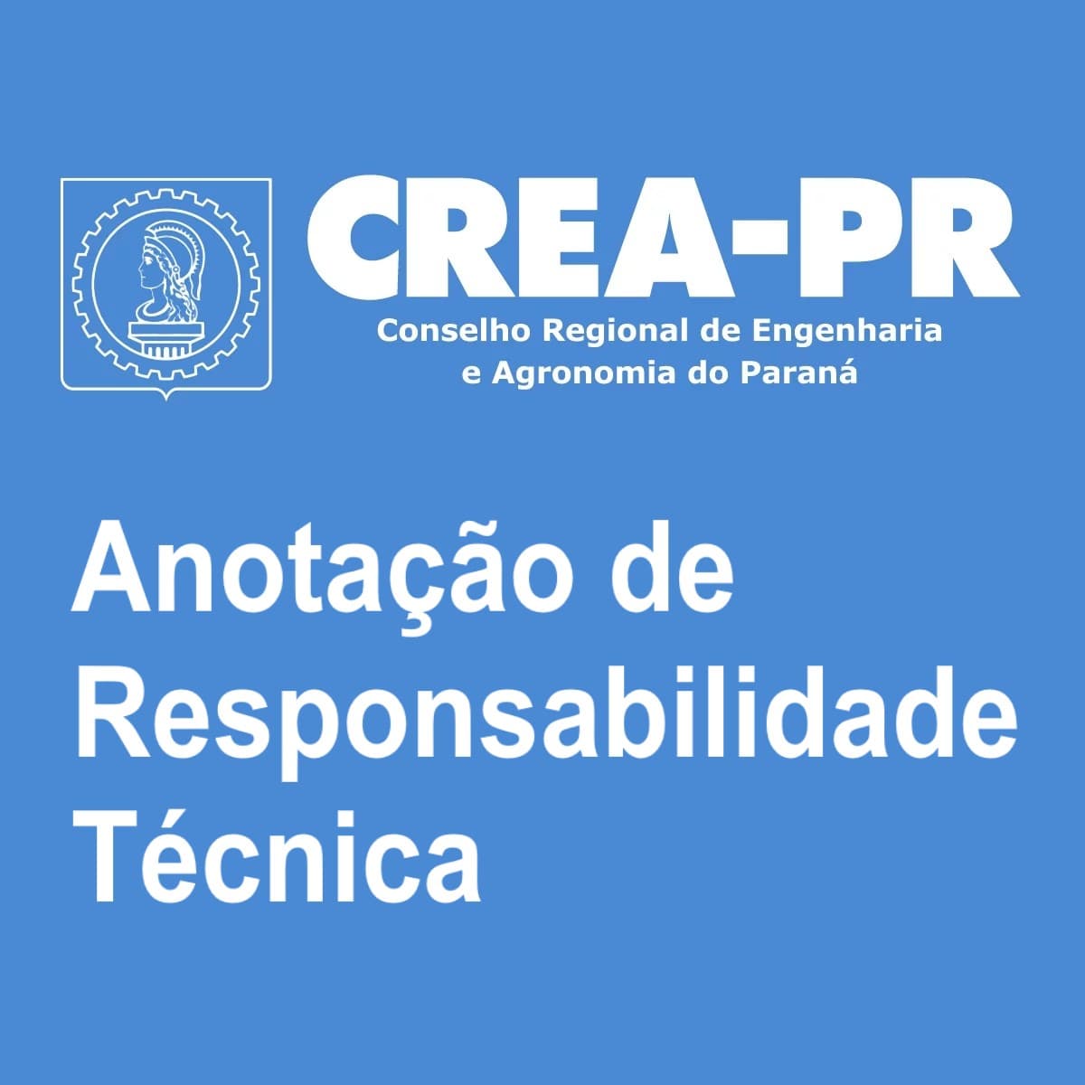 Imagem: Anotação de Responsabilidade Técnica (ART) - CREA-PR